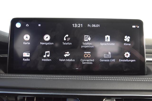 G70 2.0T 4WD Luxury Automatik / Head-up Soundsystem Navi 360 Kamera Leder Heckkl. elektr./ ALU18 LED 