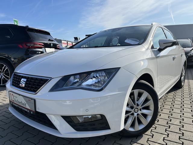 Seat Leon Sportstourer - Style ST 1.6 TDI Style*FRONTKAMERA*UNFALLFREI*NEBELSCHEINWEFER MIT ABBIEGELICHT*BERGANFAHRASSISTENT*APPLE-CAR-PLAY*MIRROR LINK*ANDROID AUTO*NAVIGATION*AUTO HOLD*ELEKTR.HANDBREMSE*5 GANG*GARANTIE*KLIMA*START/STOP AUTOMATIK*MULTIFUNKTIONSLENKRAD*TEMPOMAT*8XR