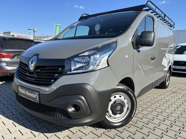 Renault Trafic Kastenwagen - Tech 1,6 dCi 95 L1H1 2,7t Komfort*WENIG KILOMETER*ANHÄNGERKUPPLUNG*WEGFAHRPSPERRE*TAGFAHRLICHT*HECKSCHEIBE BEHEIZBAR*USB*AUX*BLUETOOTH*START/STOP* 6 GANG*GARANTIE*DACHTRÄGER*AUßENSPIEGEL ELEKTR.EINSTELLBAR*KEYLESS-ENTRY*ESP*ABS*ASR*