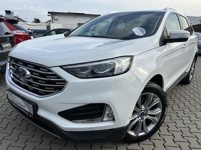 Ford Edge - 2.0 EcoBlue Titanium 4x4 S/S*AUTOMATIK*MULTIFUNKTIONSLENKRAD*NAVIGATION*SITZHEIZUNG VORNE+HINTEN*HECK SOWIE FRONTKAMERA*SPURHALTEASSISTENT*BERGANBFAHR-ASSISTENT*NEBELSCHEINWERFER LED*RUßPARTIKELFILTER*DACHRELING ALUMINIUM*8XREIFEN*WINTER-PAKET*ESP*