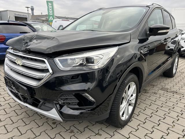 Ford Kuga - 1.5 EcoBoost Titanium 4x2 Start/Stopp EURO 6*FRONTSCHADEN*MULTIFUNKTIONSLENKRAD*SITZHEIZUNG*START/STOP AUTOMATIK*TEILLEDER* 6 GANG*NAVIGATION*LENKRAD BEHEIZBAR*PARKPILOT*KLIMAAUTOMATIK*FREISPRECHEINRICHTUNG*WINTER-PAKET*ASR*ABS*SPORTSITZE VORNE*