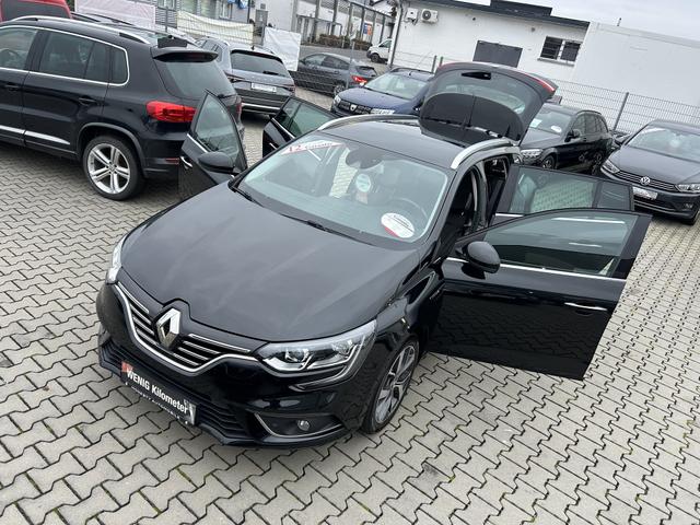 Renault M&eacute;gane Grandtour Megane IV 1.2TCe 130 Energy BOSE-Edition*R&Uuml;CKFAHRKAMERA*NAVIGATION*GARANTIE*SITZHEIZUNG*USB*PARKPILOT*MULTIFUNKTIONSLENKRAD*TOUCHSCREEN*TOTER-WINKEL-ASSISTENT*SOUND-SYSTEM-BOSE*CD-LAUFWERK* AUX-IN*ABS*ASR*ESP*HECKLEUCHTEN LED*6 GANG*BERGANFAHR* 