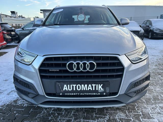 Audi Q3 ALLRAD 2.0 TFSI quattro design*GARANTIE*ANH&Auml;NGERKUPPLUNG*MULTIFUNKTIONSLENKRAD*SITZHEIZUNG*DRIVE SELECT*START/STOP AUTOMATIK*ESP*NAVIGATION*CD-PLAYER*TEMPOMAT*UNFALLFREI*BLUETOOTH*FREISPRECHEINRICHTUNG*XENON*KOMFORT-PAKET*ASR*EDS*BERGANFAHR-ASSISTEN 