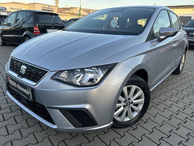 Seat Ibiza - 1.0 TGI Style*BENZIN/ERDGAS*GARANTIE*ABS*ASR*EDS*ESP*ESC*BREMSASSISTENT*BERGANFAHR-ASSISTENT*MULTIFUNKTIONSBREMSE*AUX-IN*FREISPRECHEINRICHTUNG*R&Uuml;CKFAHRKAMERA*EINPARKHILFE VORNE HINTEN*W&Auml;RMESCHUTZVERGLASUNG*WEGFAHRSPERRE ELEKTR*6 GANG*TEMPOMAT*