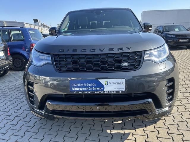Land Rover Discovery 5 D250 R-Dynamic SE*7 SITZER*M.AUSWEISBAR*TOTER-WINKEL-ASSISTENT*WINTER-PAKET*FAMILY-PAKET*KEYLESS-ENTRY*RU&szlig;PARTIKELFILTER*AD-BLUE*NAVIGATION*R&Uuml;CKFAHRKAMERA V+H*BREMSASSISTENT*REIFEN VORNE NEU*MILD-HYBRID-SYSTEM*HECKLEUCHTEN LED* 