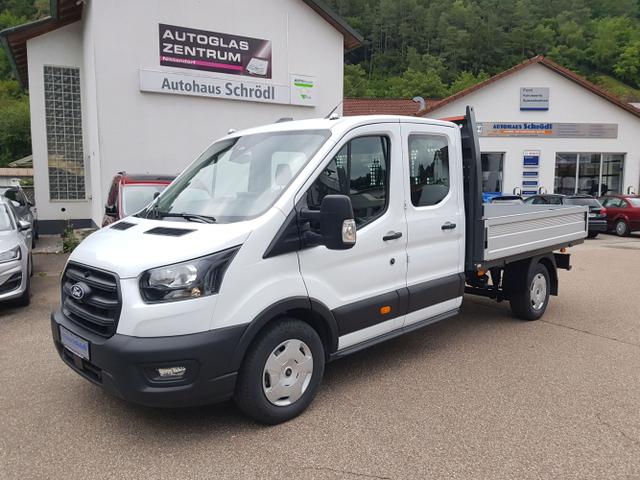 Ford Transit - Pritsche Doppelkabine Trend 350 L3 2,0 Ltr. - 130 PS AHK 7-SITZER DAB