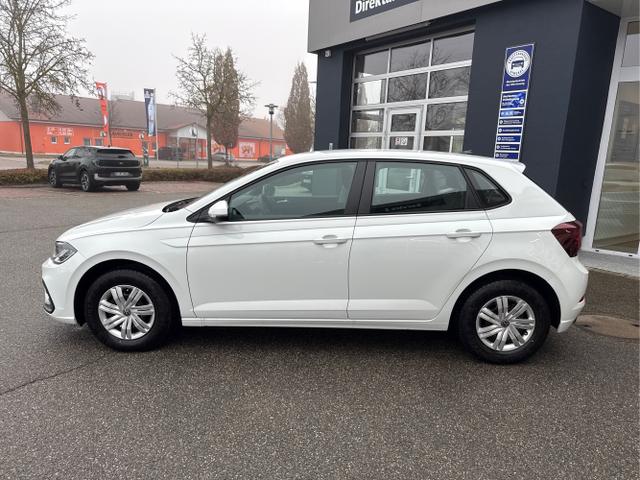 Volkswagen / Polo / Wei&szlig; / / / Polo 1.0 Sitzheizung PDC hinten digitales Cockpit 5 T&uuml;rer