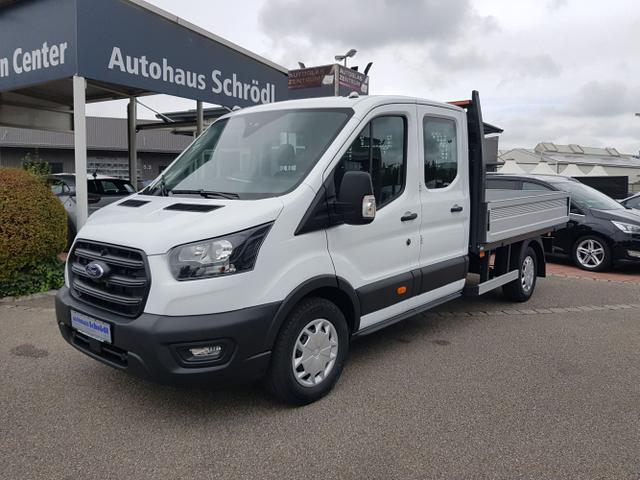 Ford Transit - Pritsche Doppelkabine Trend 350 L3 2,0 Ltr. - 130 PS AHK 7-SITZER DAB