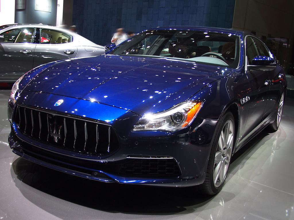 Maserati Quattroporte 2017 салон