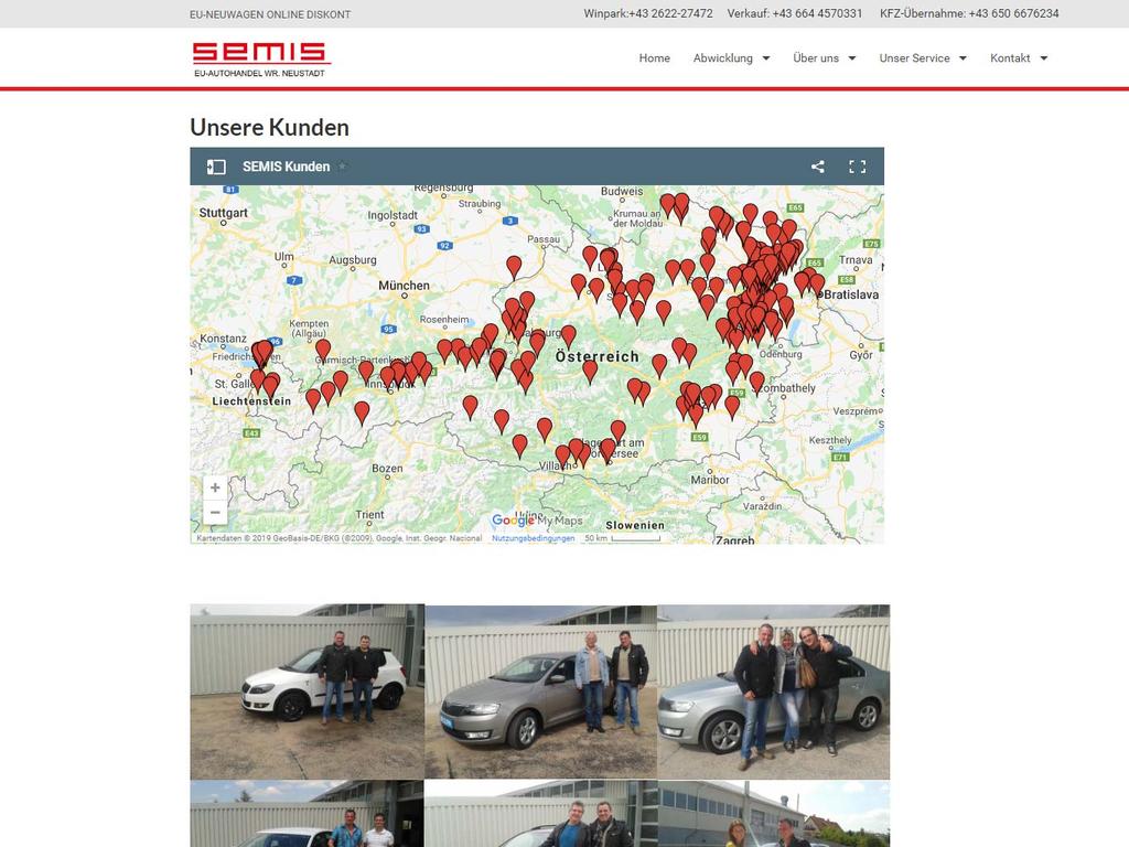 SEMIS-Autoimport, Österreich