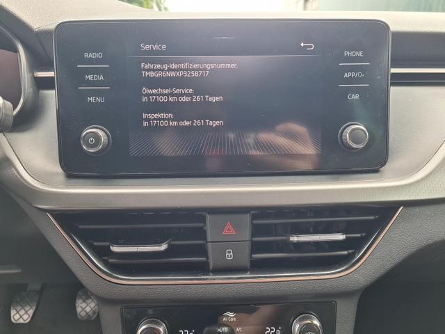 Skoda Kamiq Style 1.0 TSI Kessy DAB LED SmartLink RFK 