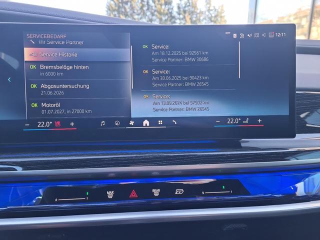 BMW 7er 740 d xDrive M Sport 740d MSport TheatreScreen Sky Innovations 