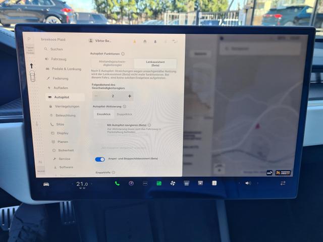 Tesla Model S Plaid FullSelfDrive(HW3) Yoke 21"Alu 