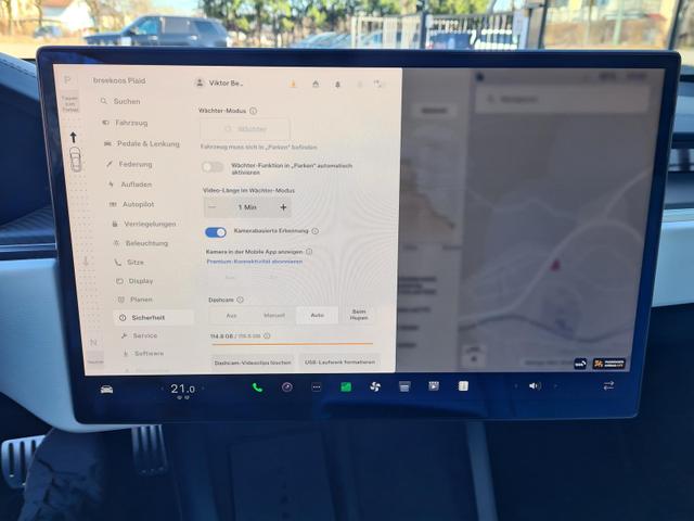 Tesla Model S Plaid FullSelfDrive(HW3) Yoke 21"Alu 