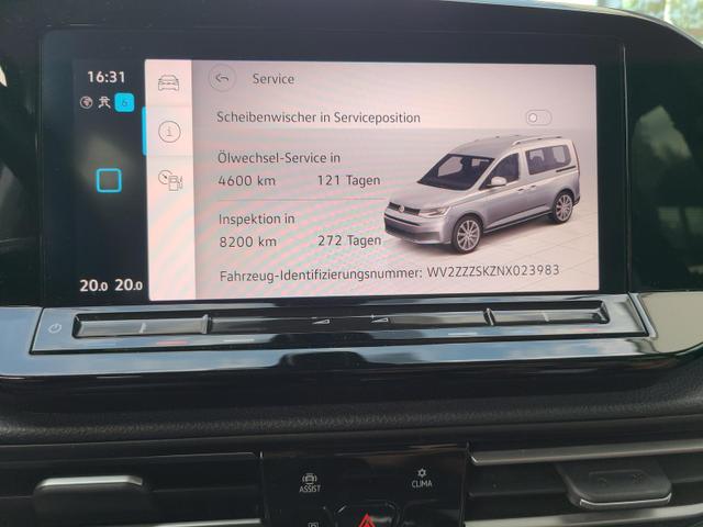 Volkswagen Caddy Style 2.0 TDI AHK Navi App Kamera 8-fach 