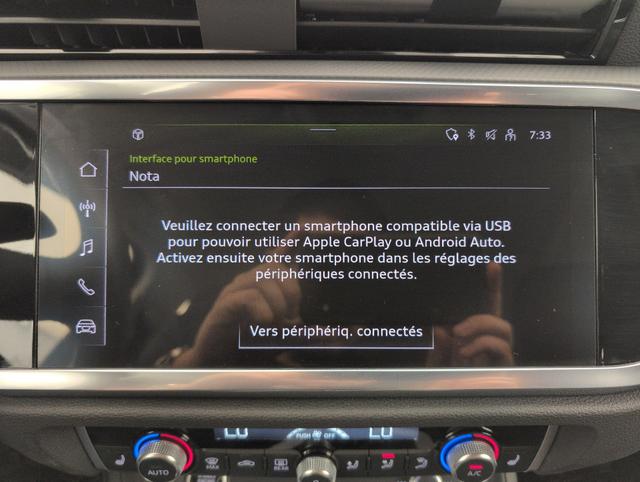 Audi Q3 35 TDI 150 ch S tronic 7 Design 
