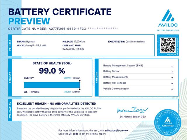 Hyundai IONIQ 5 Core 58 kWh 166 hp 