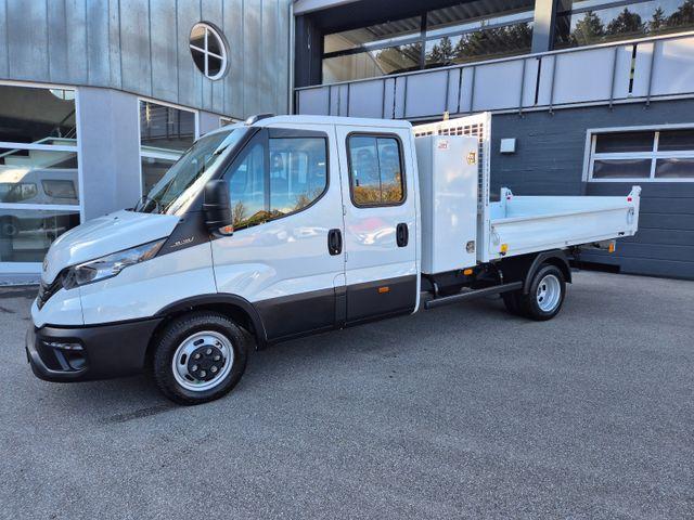 Iveco Andere Daily 35C14H Kipper DOKA mit Box / AHK 