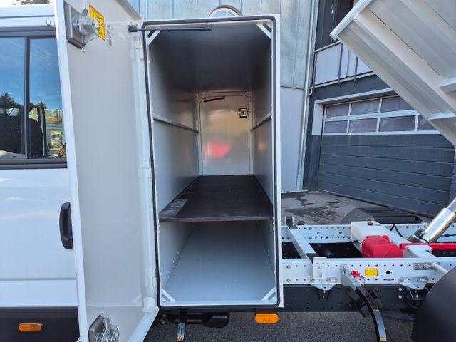 Iveco Andere Daily 35C14H Kipper DOKA mit Box / AHK 