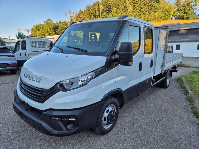 Iveco 35C14H DoKa Pritsche mit Box|AHK|ZWILLINGSBEREIF 
