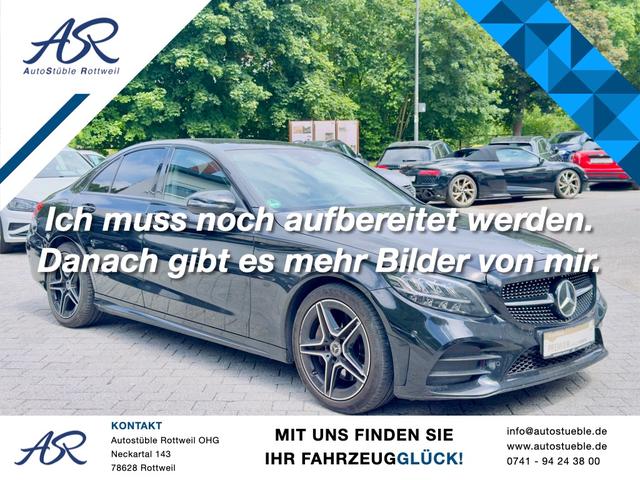 Mercedes-Benz C-Klasse - C 300 AMG Line HuD Pano LED Kamera Widescreen