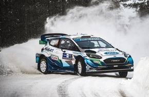 M-Sport Ford rasante - WM-Rallye am Polarkreis