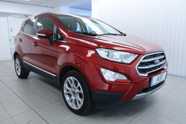 Ford EcoSport Titanium #Alarmanlage #Winter-P. #KeyFree #Schiebedach #Schaltwippen 