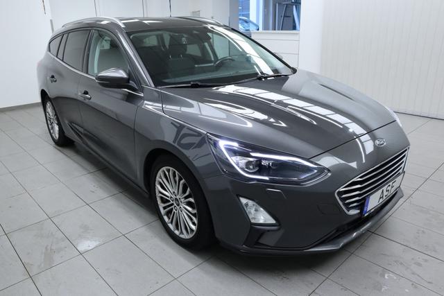 Ford Focus Turnier Titanium #el. Heckklappe #LED-Scheinwerfer #ACC #Toter-Winkel-Assist. #Winter-P. #Schaltwippen 