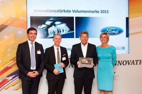 Ford ist „innovationsstärkste Volumenmarke 2015“  (Automotive Innovations Award)