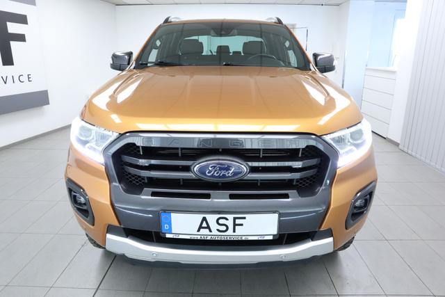 Ford Ranger Wildtrack 4x4 Doppelkabine #Automatik #Xenon #Navi #Klima #ACC #SHZ 