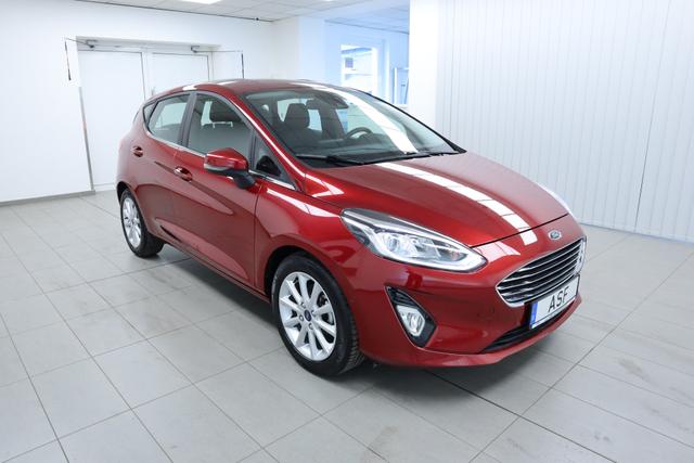 Ford Fiesta Titanium #Navi Key-Free Kamera #Lenkrad+Sitze vo heizbar #Park-Assist 