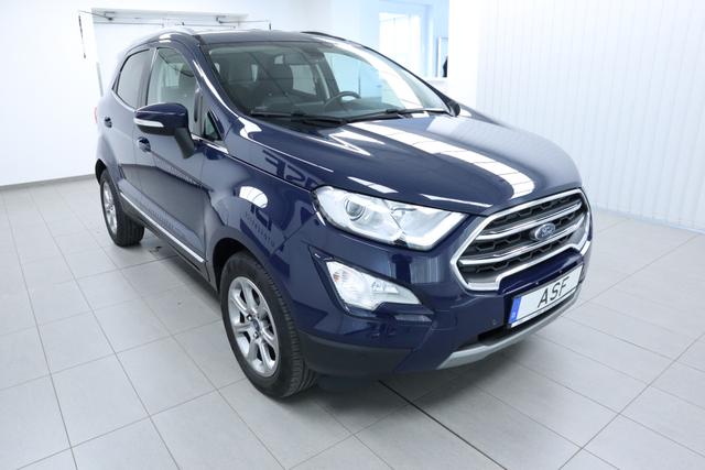 Ford EcoSport Titanium #Navi #AHK #Winter-Paket #Klima #SHZ #WSS heizbar 
