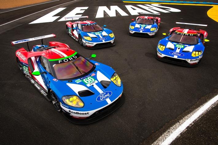 Ford GT bei 24 Stunden in Le Mans 2017