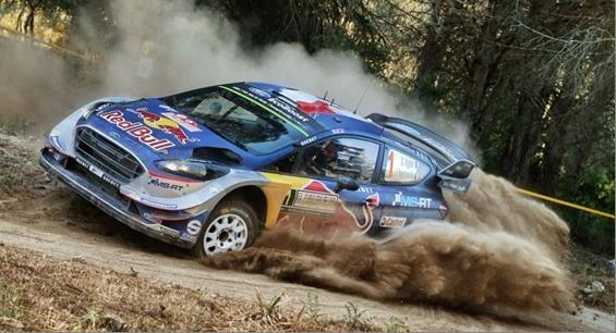 Ott Tänak erringt mit Ford Fiesta WRC ersten WM-Lauf-Sieg