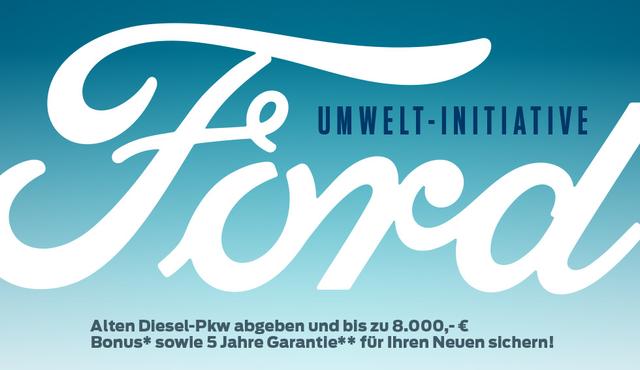 Ford Umwelt-Initiative 2017