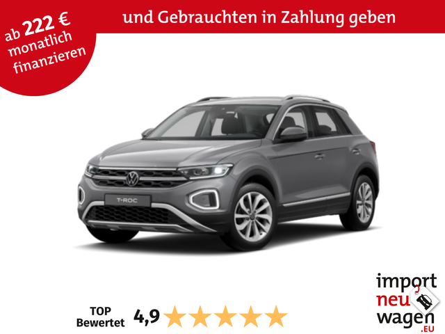 Volkswagen T-Roc - Style 1.5 TSI DSG SHZ+Cockpit Pro+LED Plus uvm!