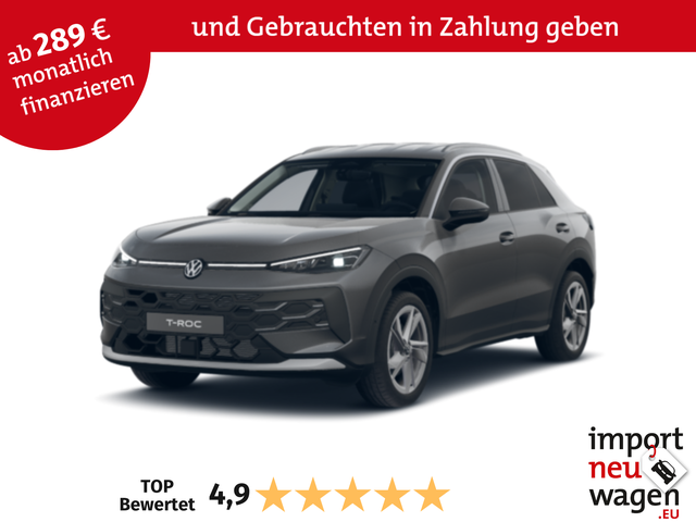 Volkswagen T-Roc - Style 1.5 eTSI DSG AHK+Kamera+Privacy+18" uvm!