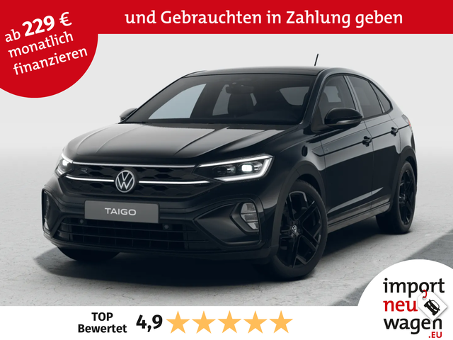 Volkswagen Taigo - R-Line 1.5 TSI DSG AHK+Pano+Black Style uvm!