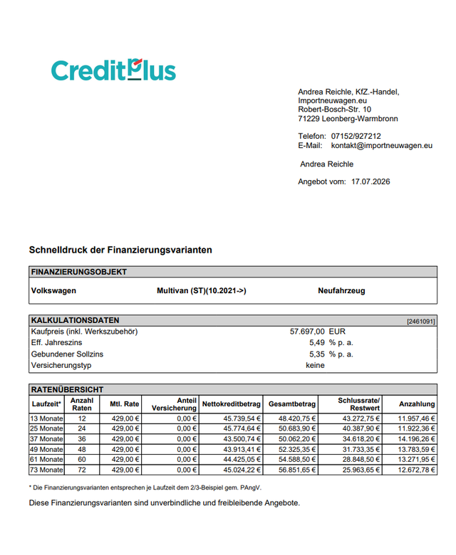 Volkswagen T7 Multivan 1.5 eHybrid 4MOTION AHK+Kamera+Travel Assist! 