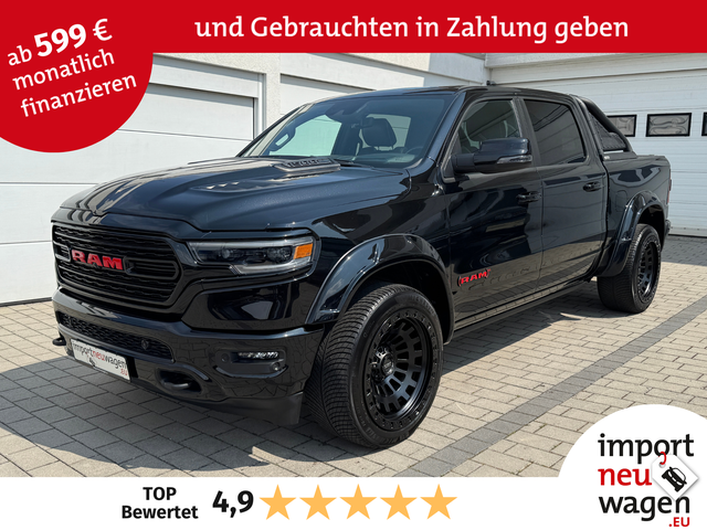 Dodge RAM - 5,7L V8 1500 LIMITED CREW CAB NIGHT RED EDITION | LPG | 22"!