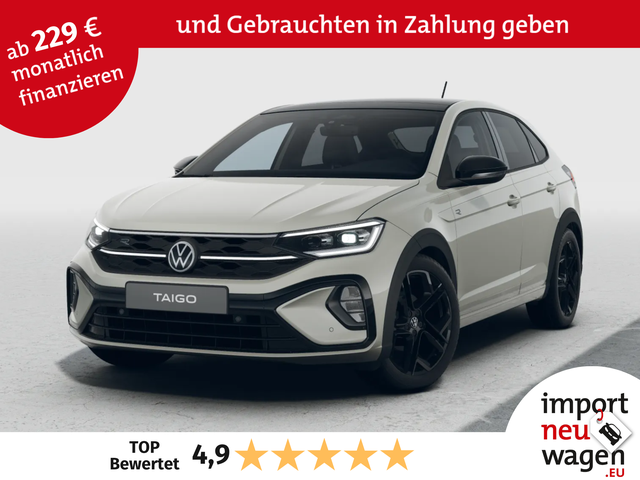 Volkswagen Taigo - R-Line 1.5 TSI DSG AHK+Pano+Black Style uvm!