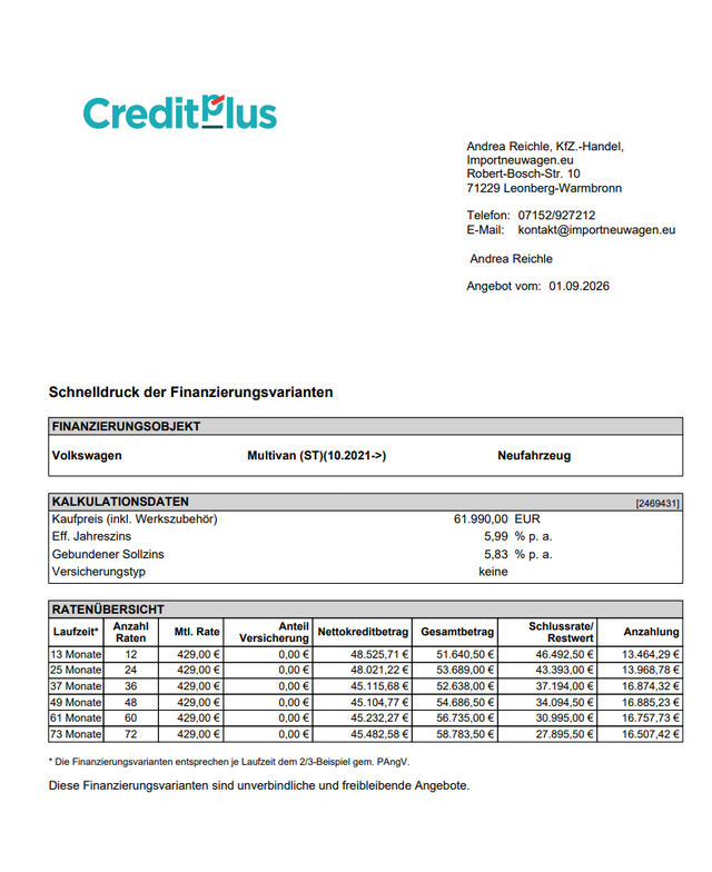 Volkswagen T7 Multivan Lang 1.5 eHybrid OPF 4MOTION AHK+IQ.Light+PANO uvm! 