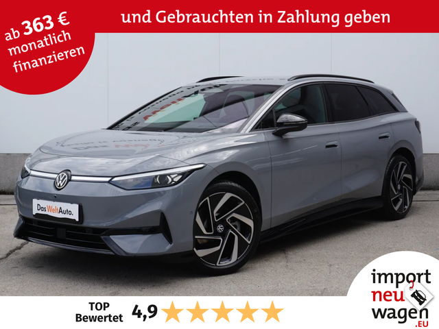 Volkswagen ID.7 - Tourer Pro S AHK+W&auml;rmepumpe+360&deg; Kamera uvm!