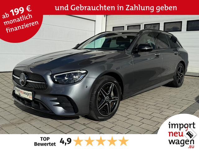 Mercedes-Benz E-Klasse T-Modell - E 300 de 4Matic AMG Line AHK+LEDER+MEMORY+BURMESTER!