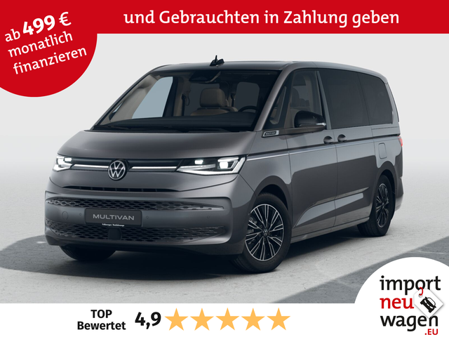Volkswagen T7 Multivan - Style Lang 2.0 TDI SCR DSG AHK+PANO+360° Kamera!