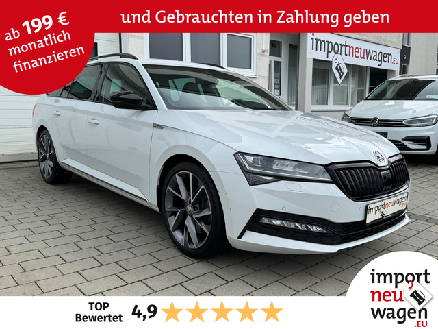 Skoda Superb Combi - Sportline 2.0 TSI 4x4 DSG AHK+4xSHZ+Columbus!