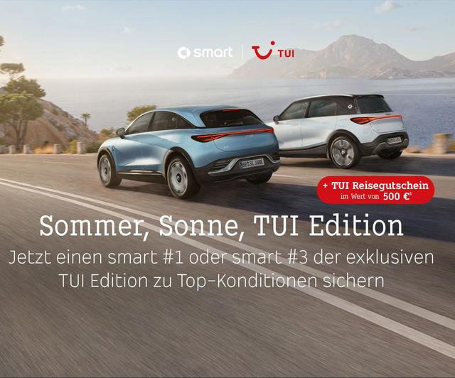 Smart #3 - Premium ✈️ TUI-Sonderedition inkl. 500€ Reisegutschein**❗️(Head-up/Soundsystem/Navi/Pano/LED+)