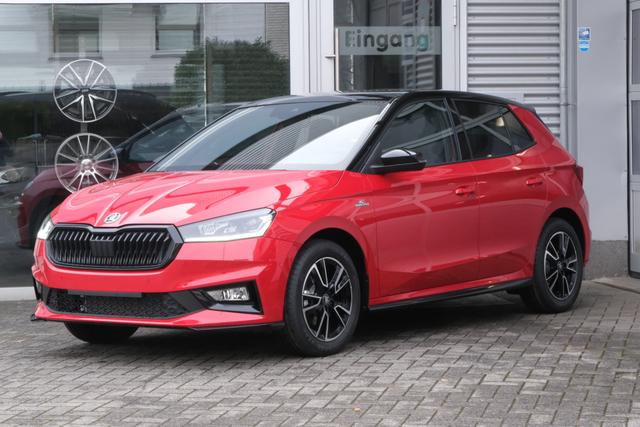 Skoda Fabia - Monte Carlo 1.0 TSI Panodach LED+ Kamera App-Navi Winterpaket Garantie 5 Jahre