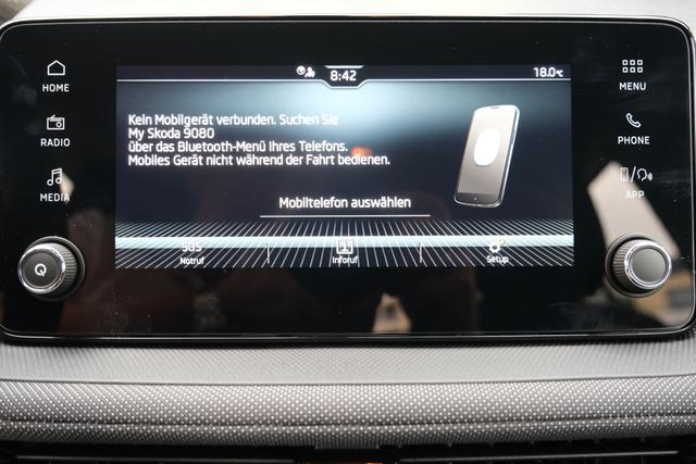 Skoda Fabia Selection Energy Blau 