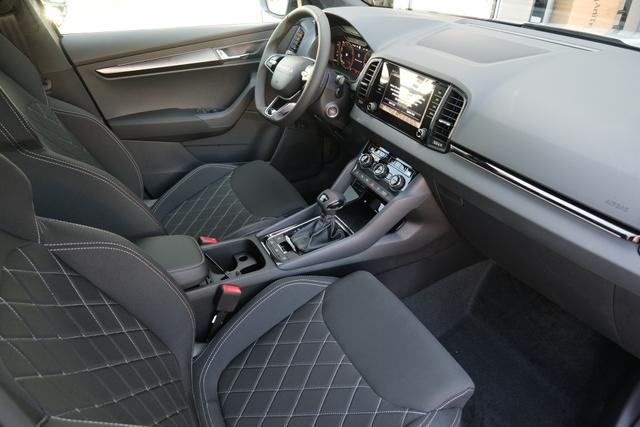 Skoda Karoq Sportline Stahl Grau 